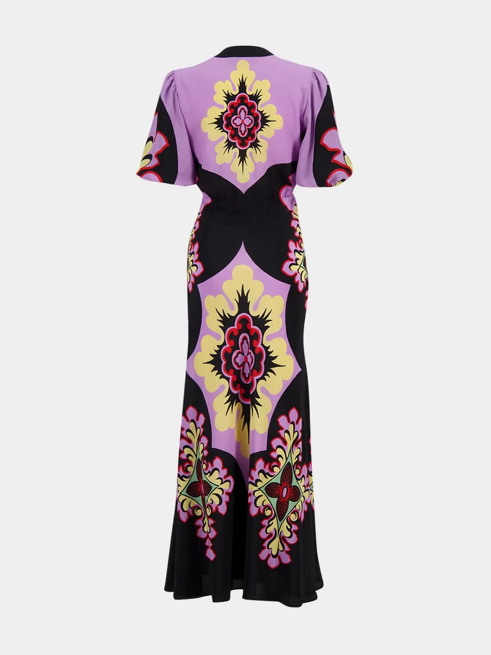 Marlene Silk Palazzo Placée Maxi Dress sold by Fashion Clinic product image thumbnail 2