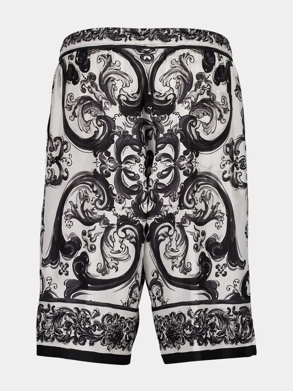 Majolica Silk Twill Shorts sold by Fashion Clinic product image thumbnail 3