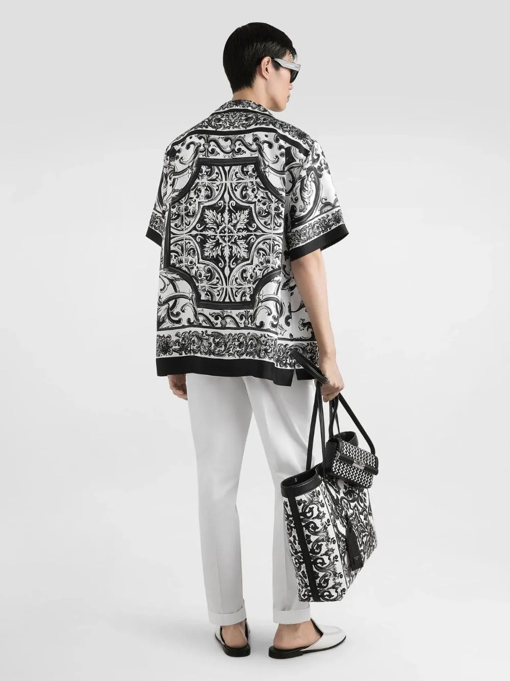 Majolica Silk Twill Hawaii Shirt sold by Fashion Clinic product image thumbnail 3