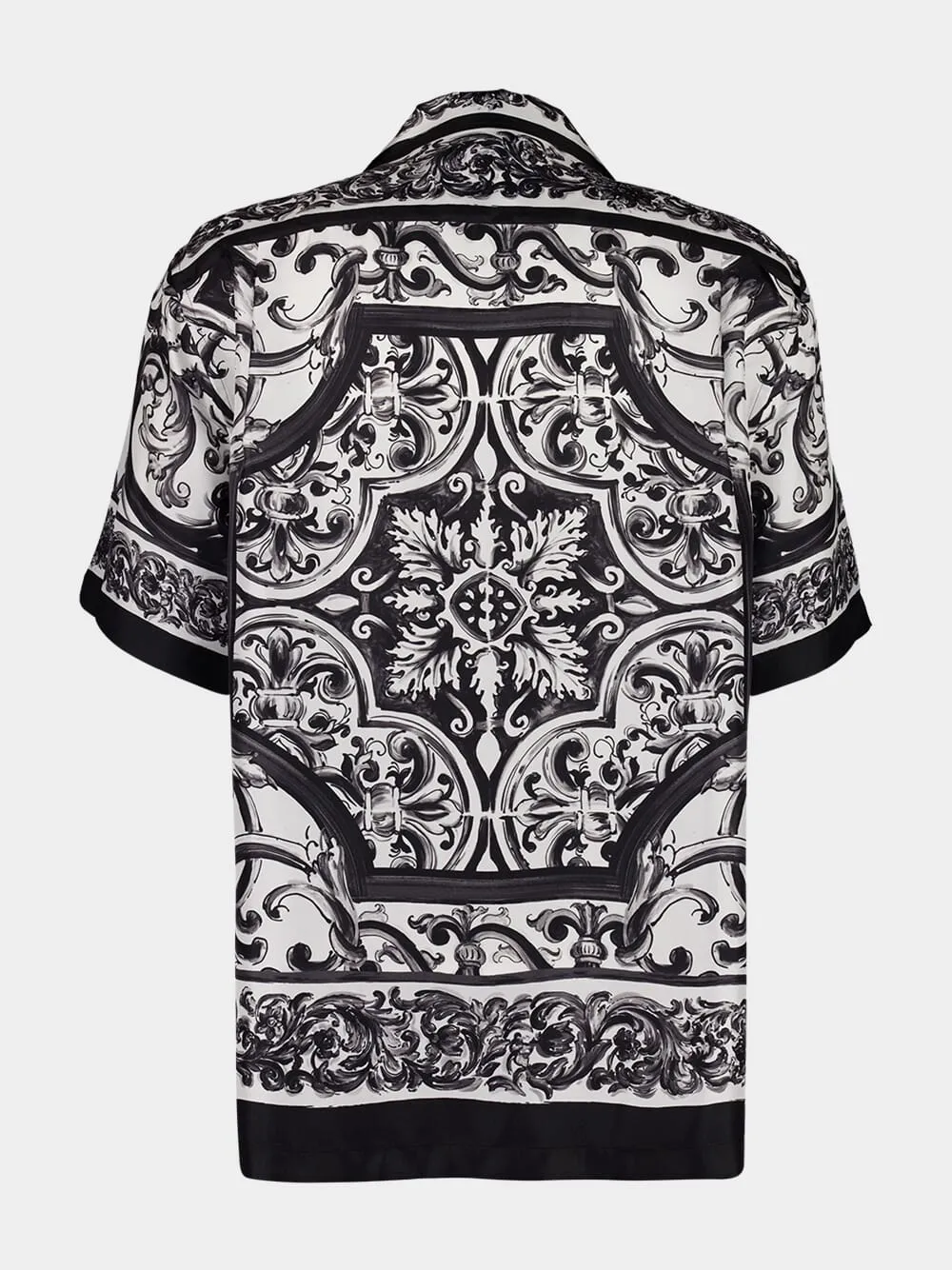 Majolica Silk Twill Hawaii Shirt sold by Fashion Clinic product image thumbnail 4