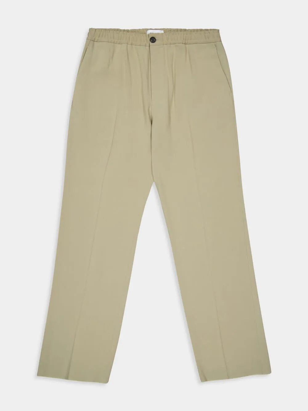 Sand Casual Fit Crepe Trousers sold by Fashion Clinic product image thumbnail 5