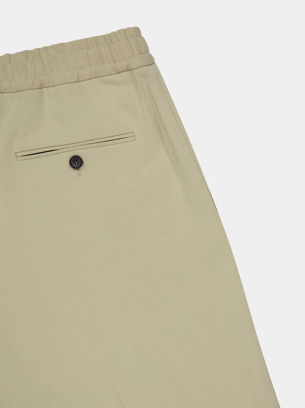 Sand Casual Fit Crepe Trousers sold by Fashion Clinic product image thumbnail 4
