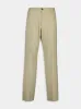 Sand Casual Fit Crepe Trousers sold by Fashion Clinic