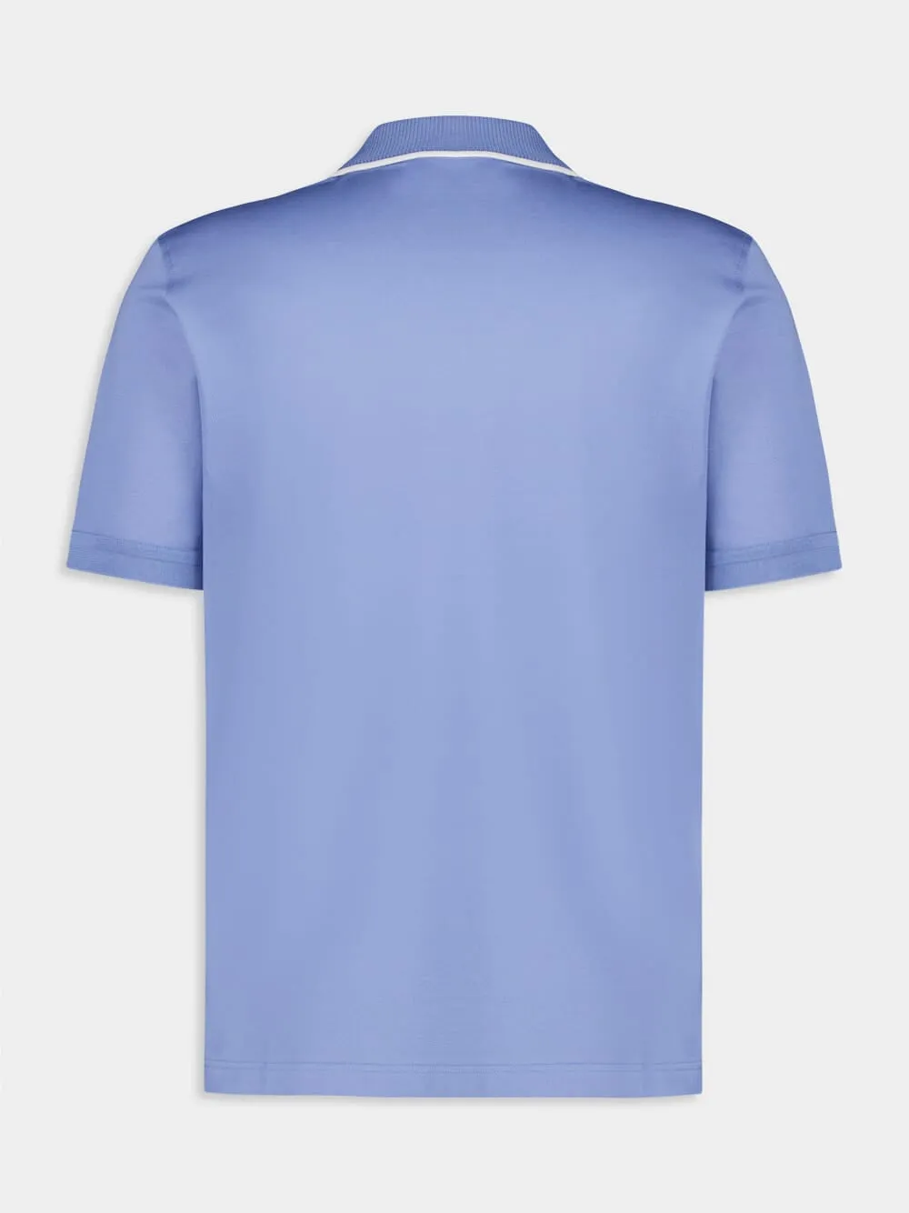 Bluette Cotton Polo with Zip Detail sold by Fashion Clinic product image thumbnail 4