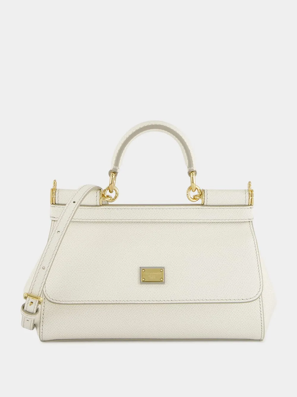 Small Sicily White Calfskin Bag sold by Fashion Clinic product image thumbnail 2