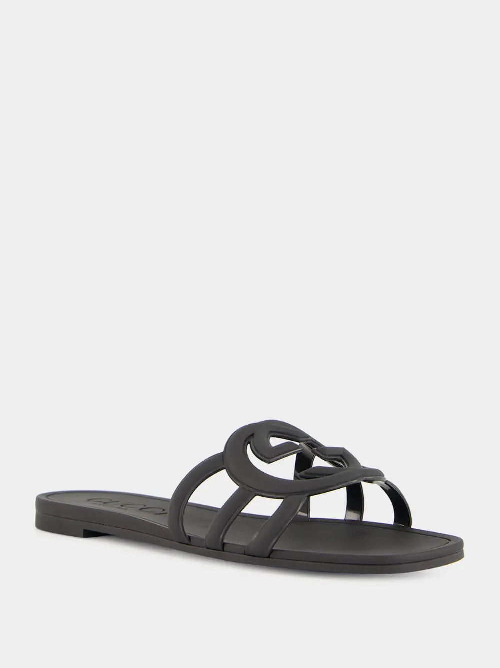 Black G Slide Sandals sold by Fashion Clinic product image thumbnail 2