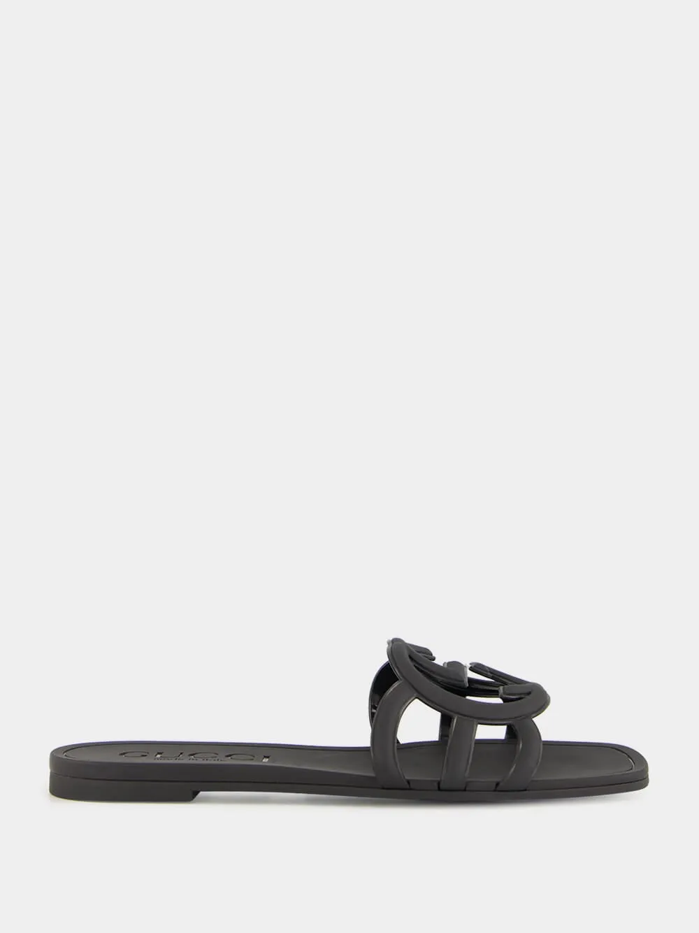 Black G Slide Sandals sold by Fashion Clinic