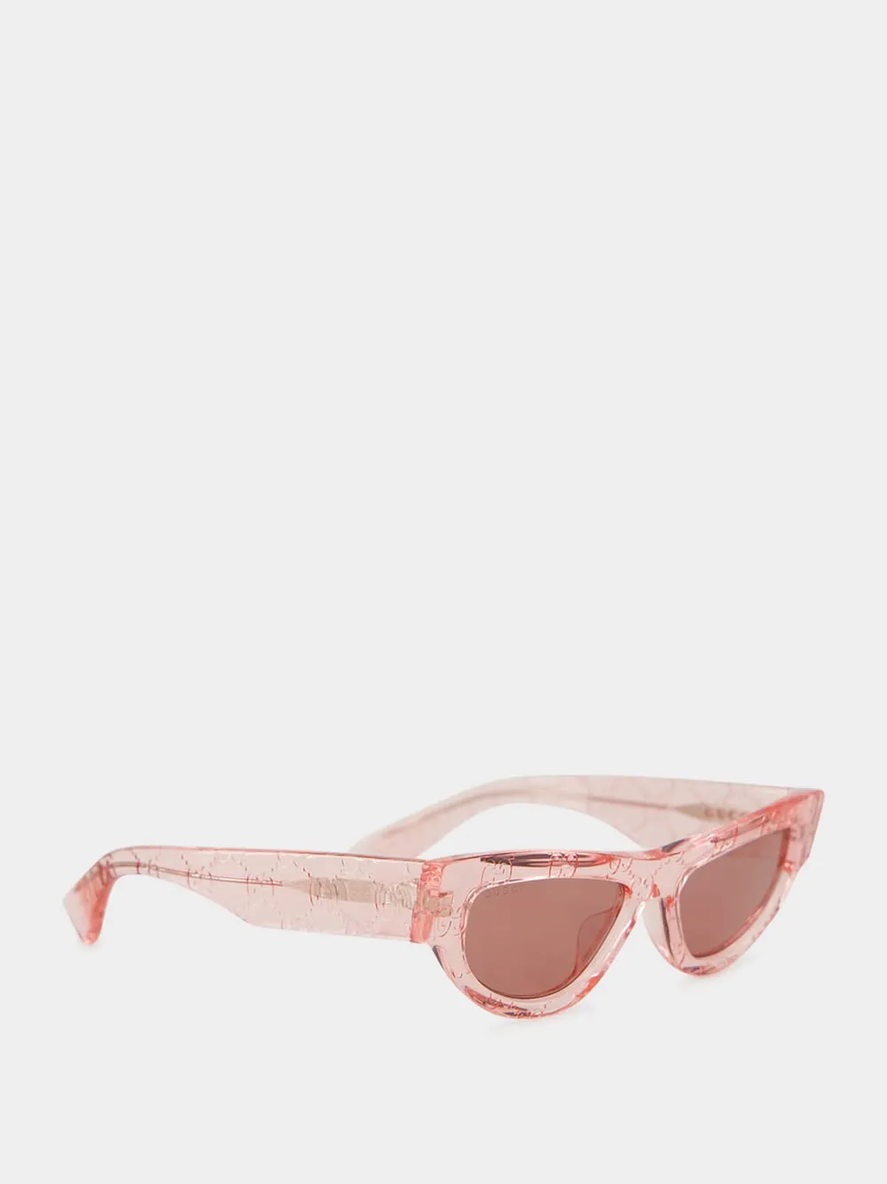 Pink Cat Eye GG Sunglasses sold by Fashion Clinic product image thumbnail 2