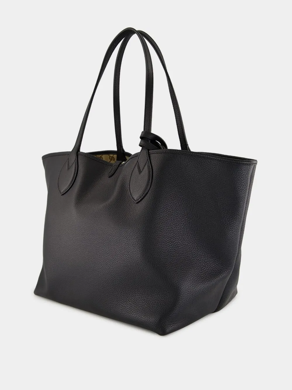 Black Reversible GG Tote Bag sold by Fashion Clinic product image thumbnail 4