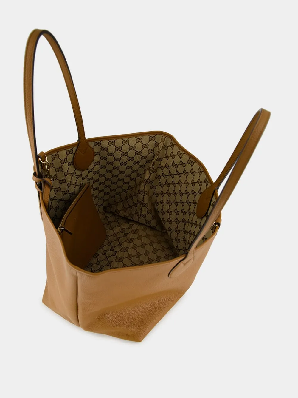 Brown Reversible GG Tote Bag sold by Fashion Clinic product image thumbnail 5