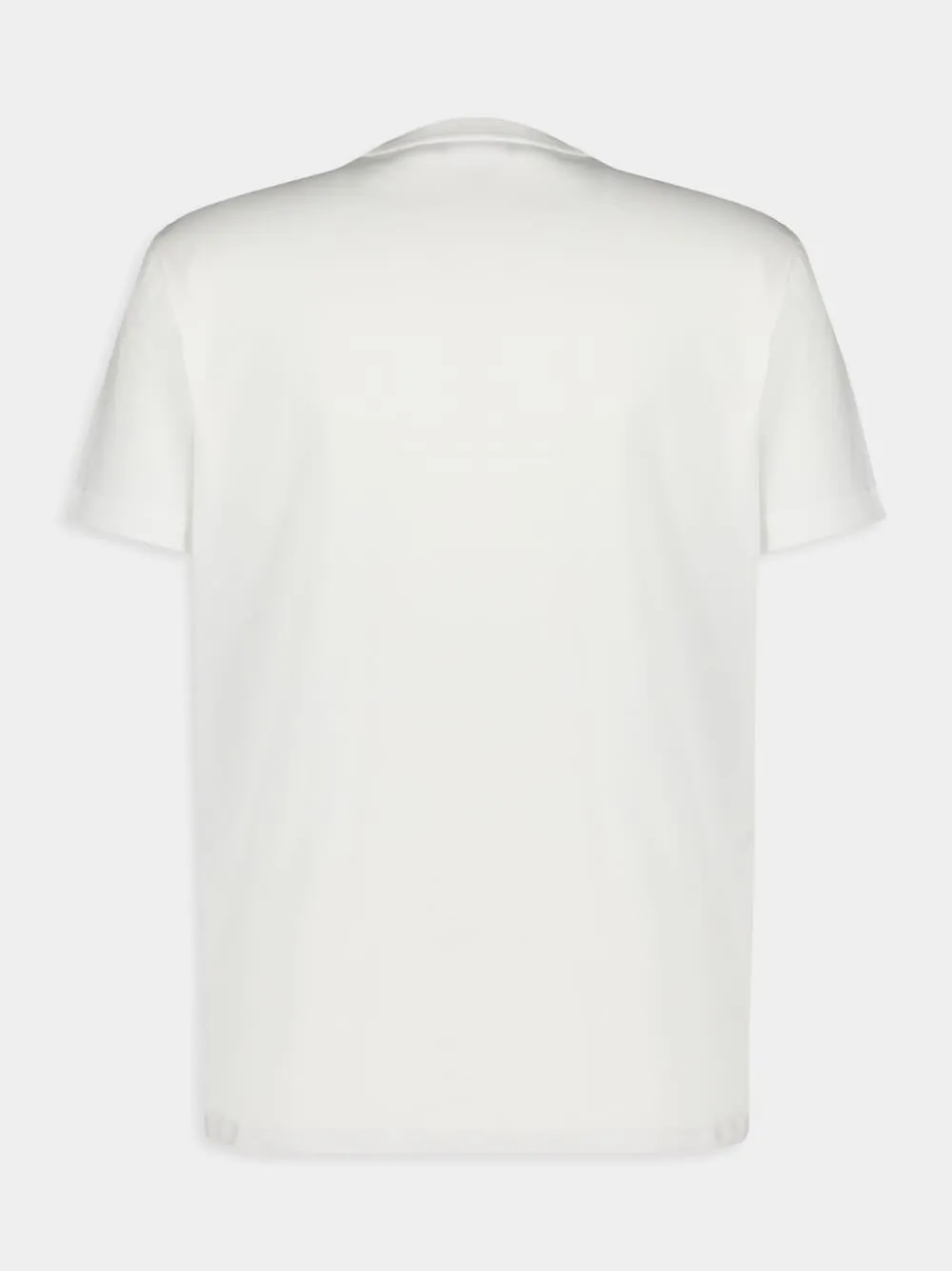 White Cotton Logo T-Shirt sold by Fashion Clinic product image thumbnail 4