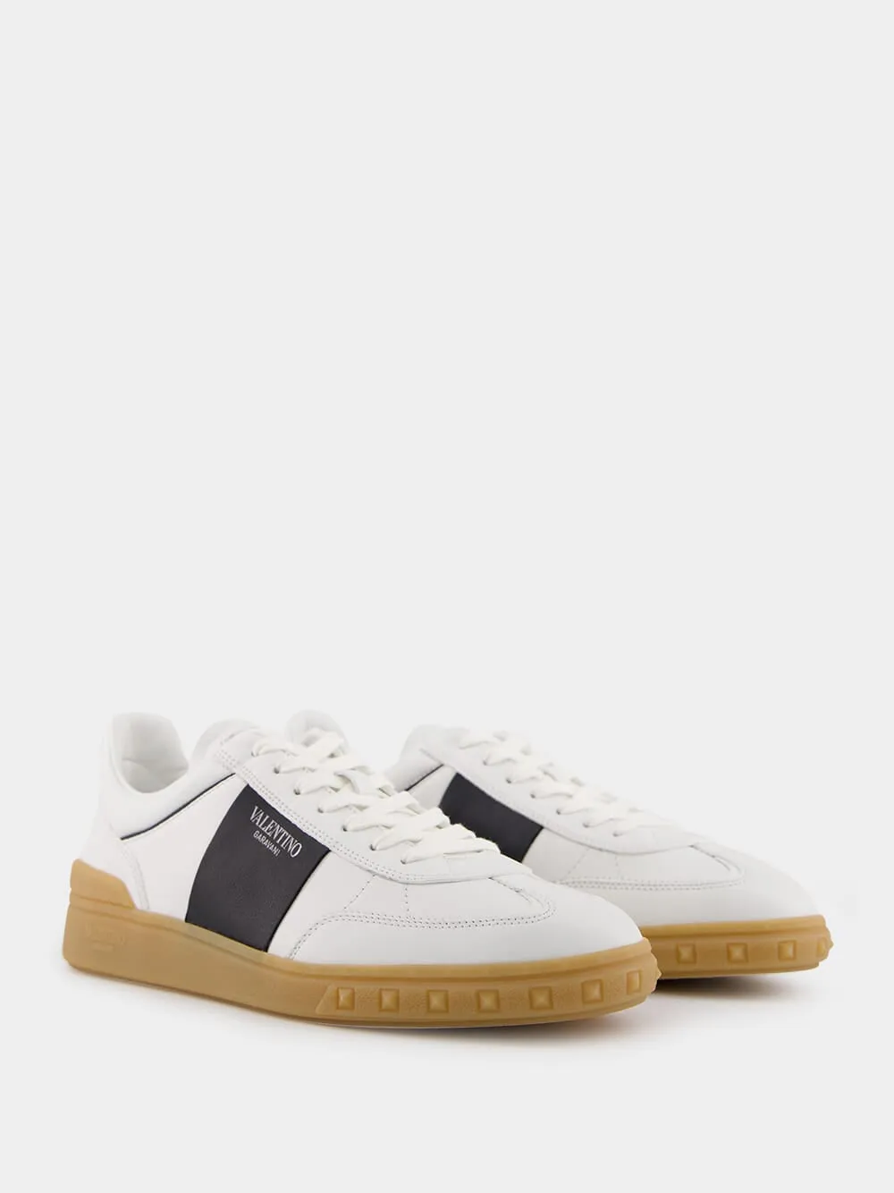White Upvillage Low Top Trainer sold by Fashion Clinic product image thumbnail 3