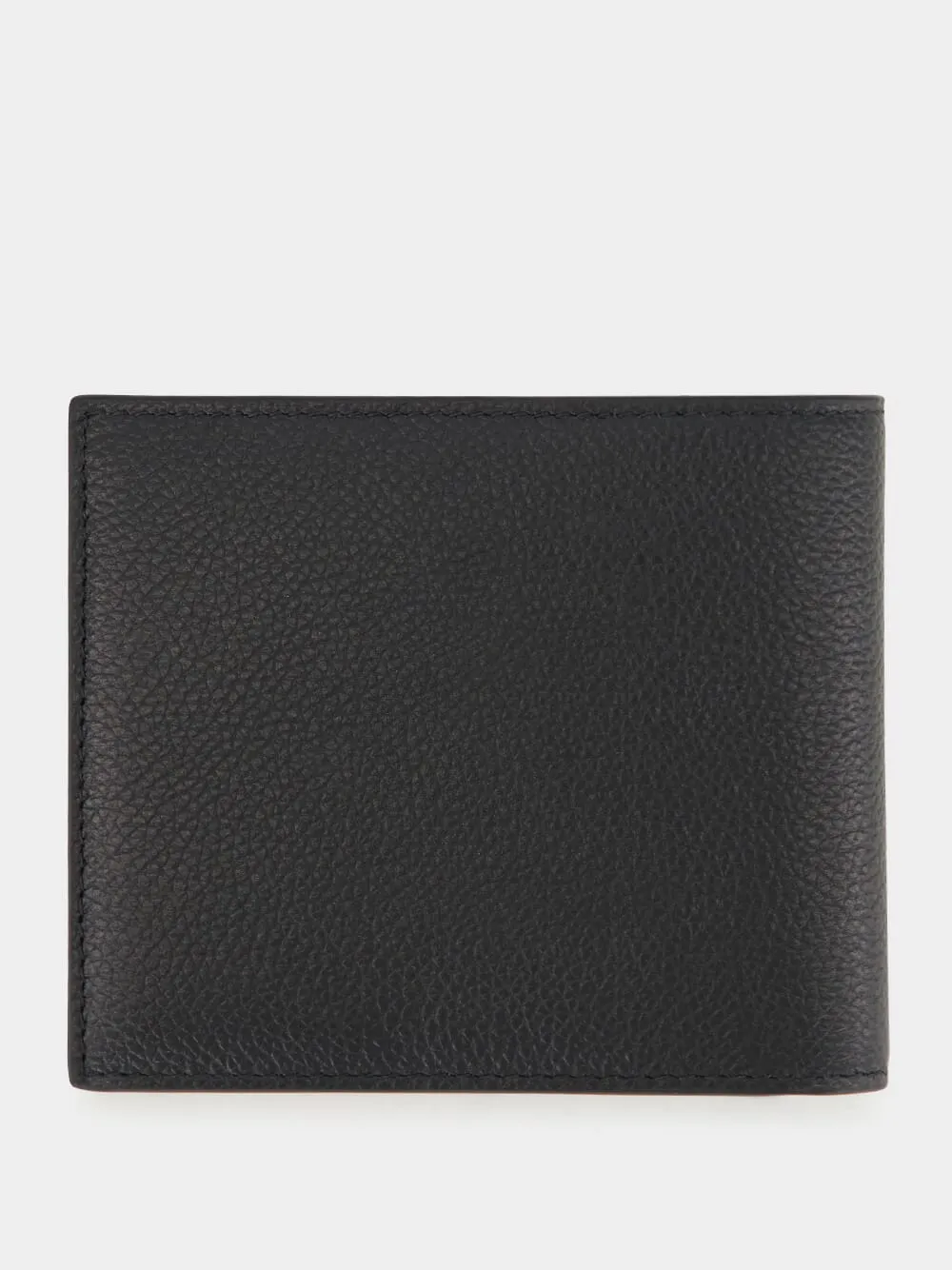 Black Cash Square Folded Leather Wallet sold by Fashion Clinic product image thumbnail 2