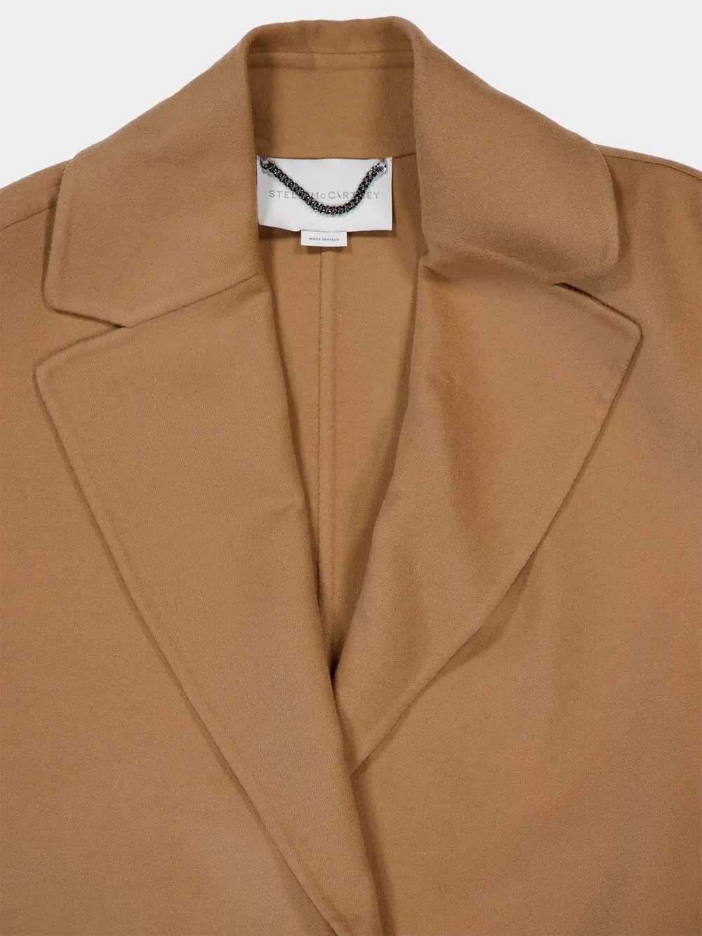 New Camel Double-Face Wrap Coat sold by Fashion Clinic product image thumbnail 3