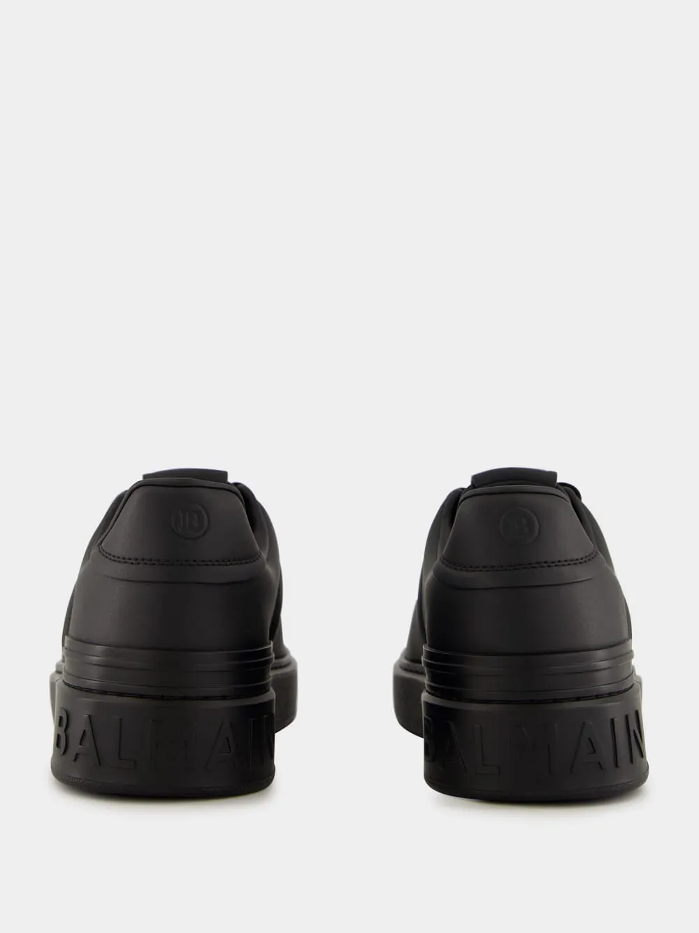 Black B-Court Calfskin Trainers sold by Fashion Clinic product image thumbnail 5