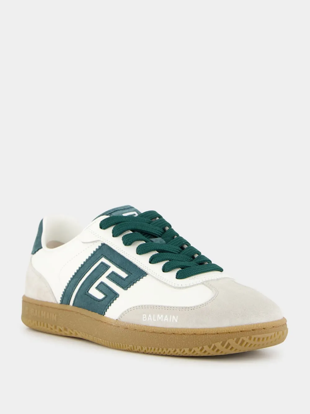 White Swan Leather and Suede Trainers sold by Fashion Clinic product image thumbnail 3