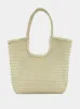 Pearl NS Diagonal Triple Jump Leather Tote sold by Fashion Clinic