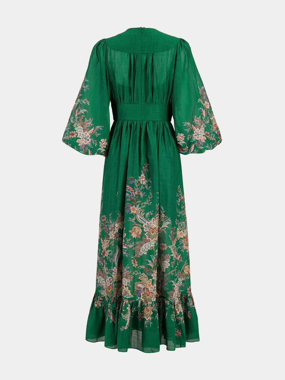 Green Multi Paisley Rhiannon Maxi Dress sold by Fashion Clinic product image thumbnail 3