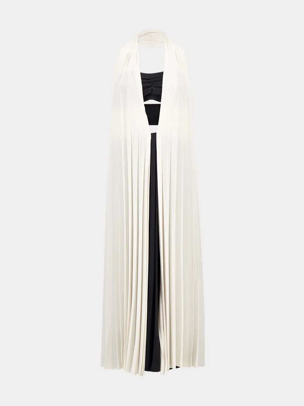 Rhodes Pleated Halter Neck Dress sold by Fashion Clinic