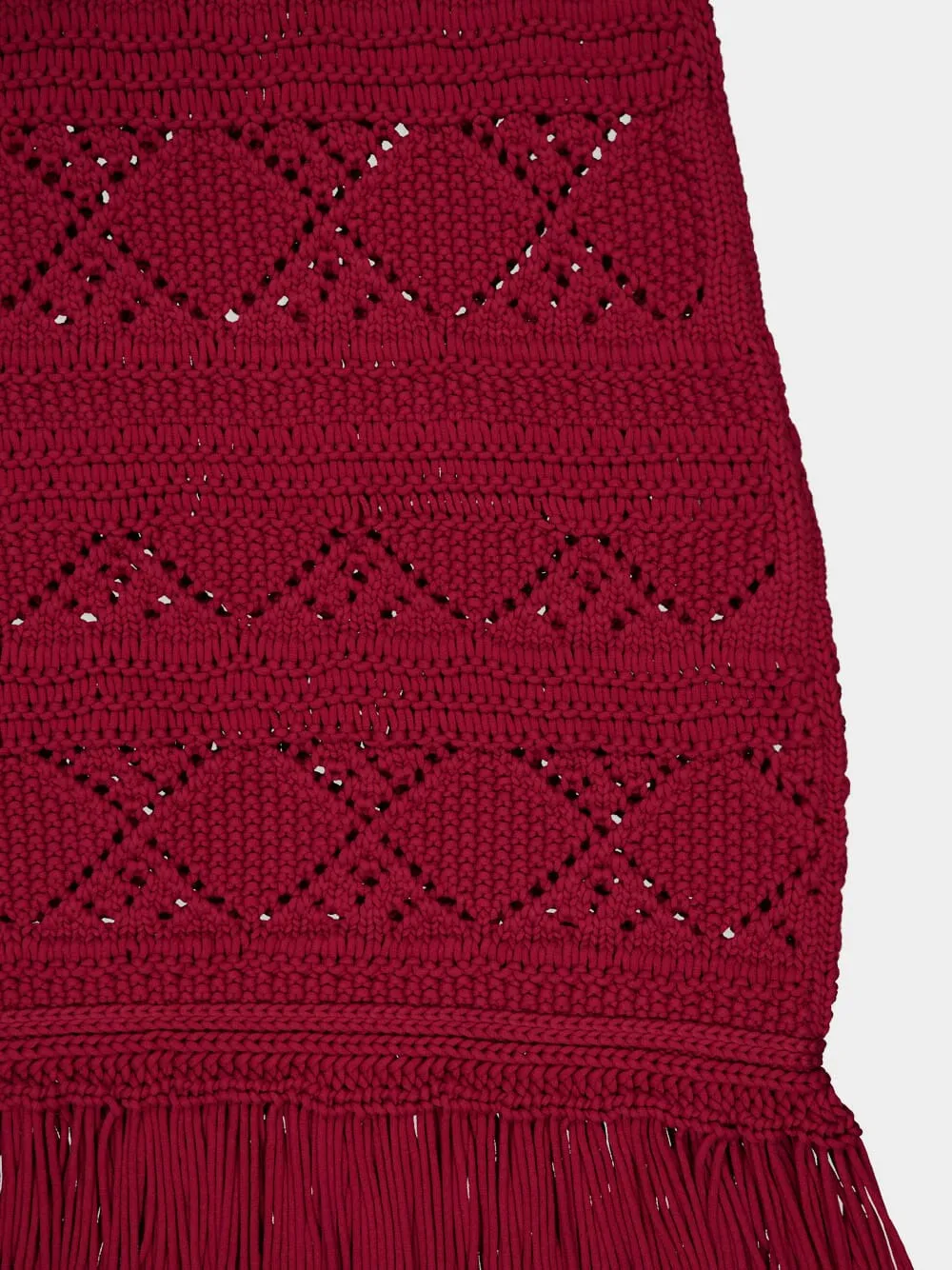 Red Tassel Dress sold by Fashion Clinic product image thumbnail 4