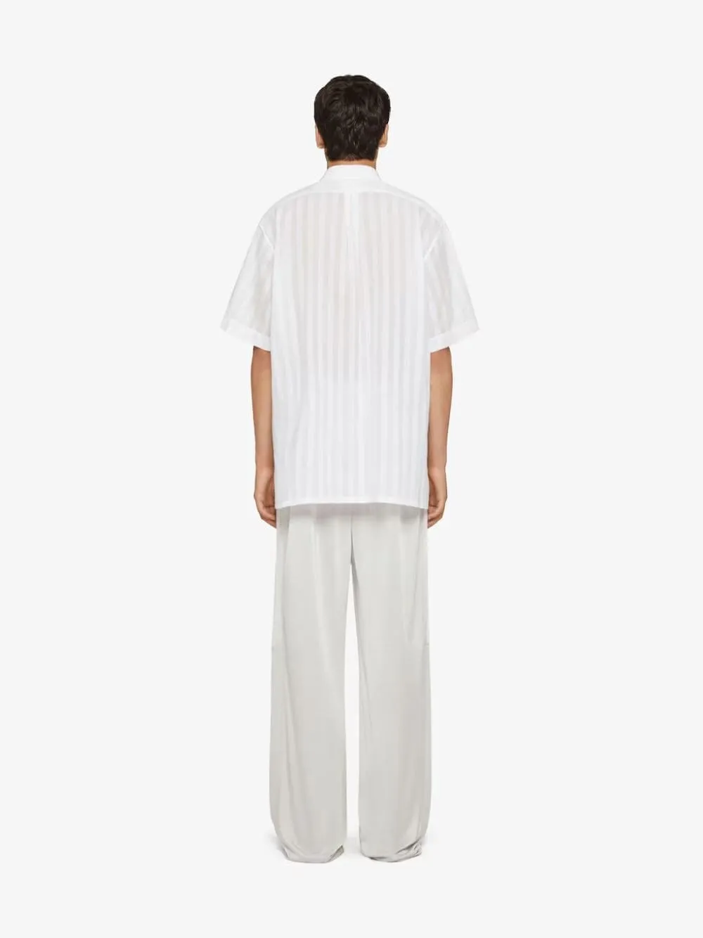 Cotton Voile Shirt With Stripes sold by Fashion Clinic product image thumbnail 4