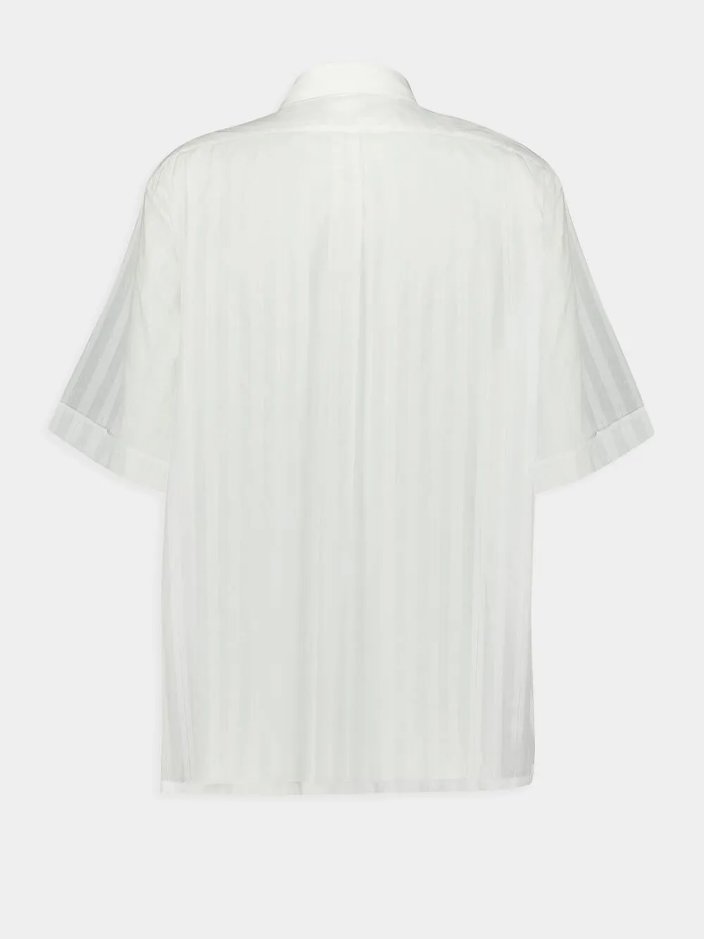 Cotton Voile Shirt With Stripes sold by Fashion Clinic product image thumbnail 3