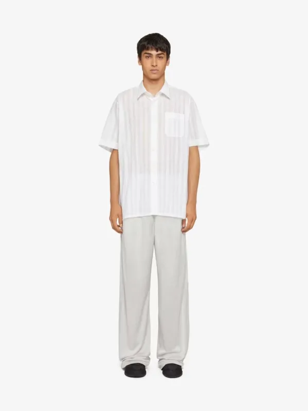 Cotton Voile Shirt With Stripes sold by Fashion Clinic