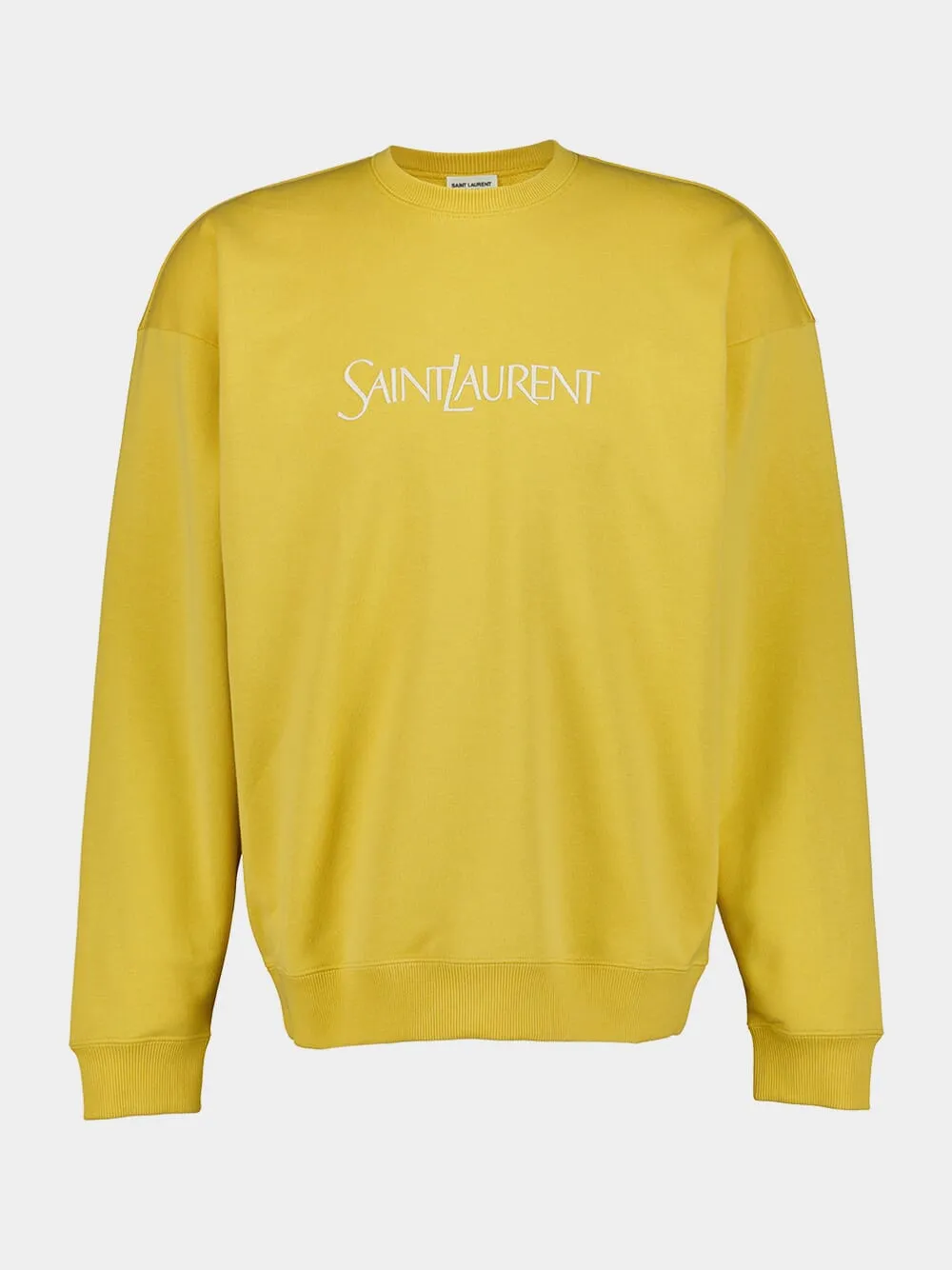 Loose-Fit Fleece Crewneck Sweatshirt sold by Fashion Clinic