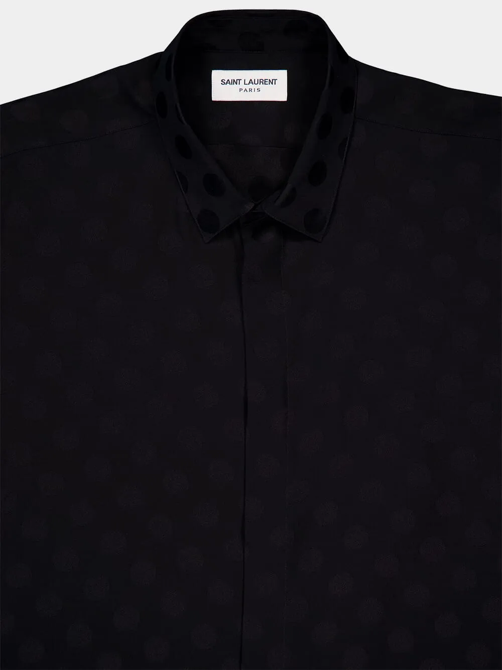 Dotted Silk Shirt sold by Fashion Clinic product image thumbnail 3