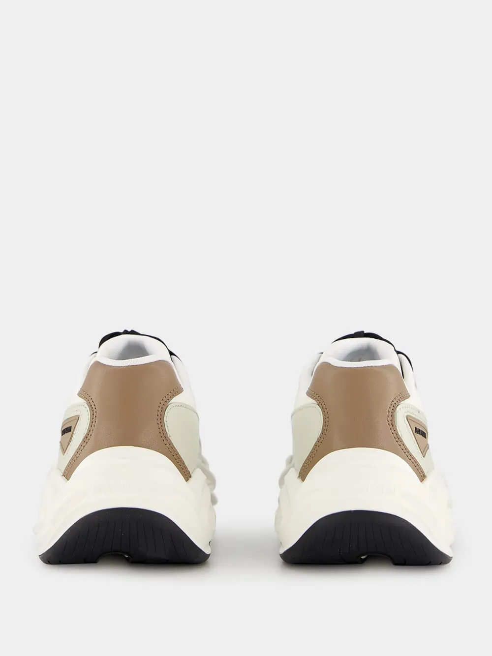 Run-Row Leather and Nylon Sneakers sold by Fashion Clinic product image thumbnail 5