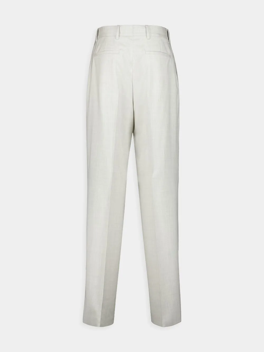 Wool Wide-Leg Pants sold by Fashion Clinic product image thumbnail 3