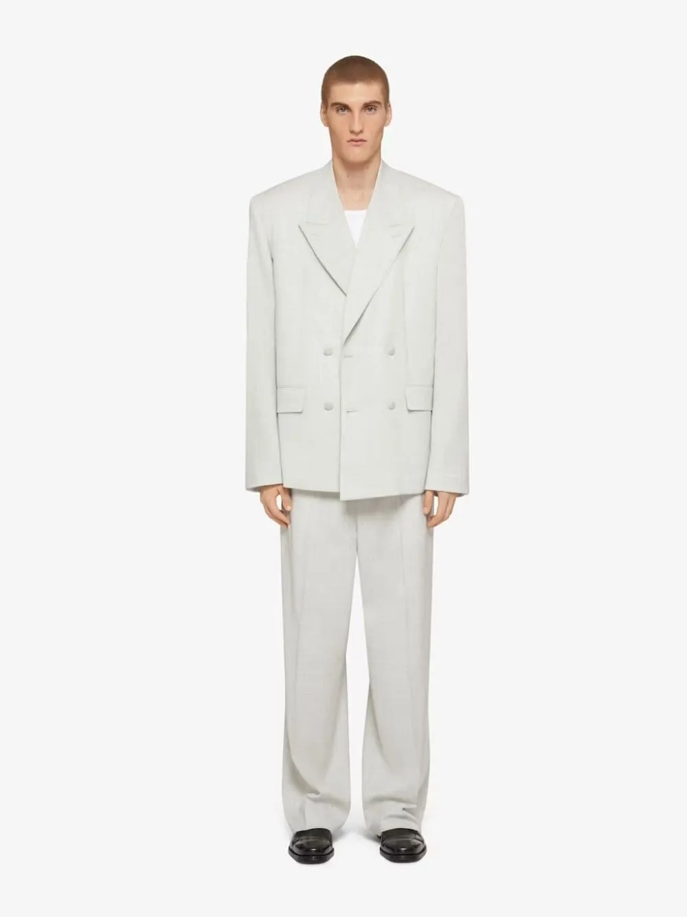 Wool Wide-Leg Pants sold by Fashion Clinic product image thumbnail 2