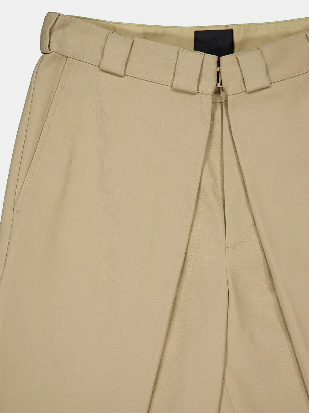 Canvas Wide-Leg Chinos sold by Fashion Clinic product image thumbnail 5