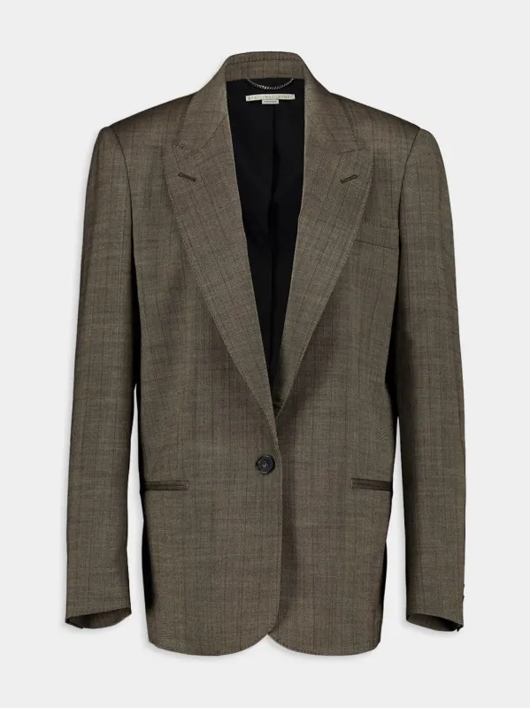 Oversized Wool Blazer sold by Fashion Clinic