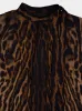 Leopard Print Silk Blouse sold by Fashion Clinic