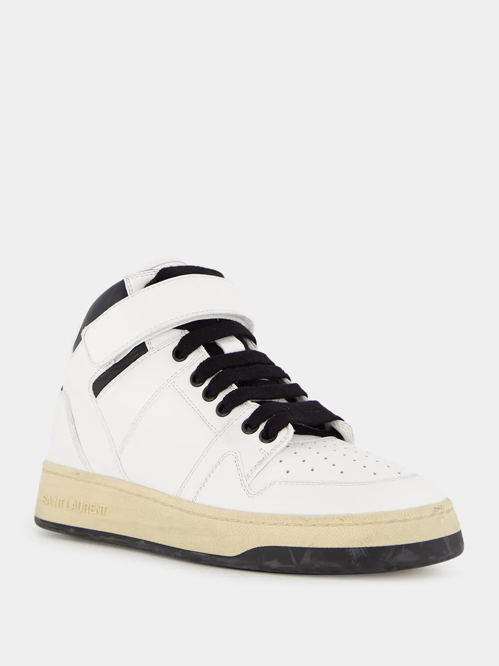 Round Toe High-Top Sneakers sold by Fashion Clinic product image thumbnail 2