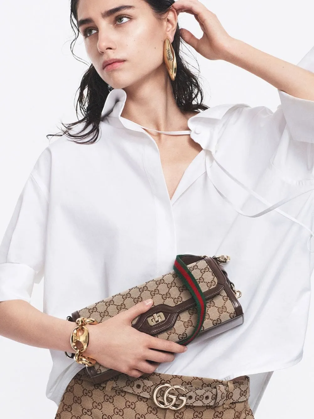 Marina Chain Gold Bracelet sold by Fashion Clinic product image thumbnail 2