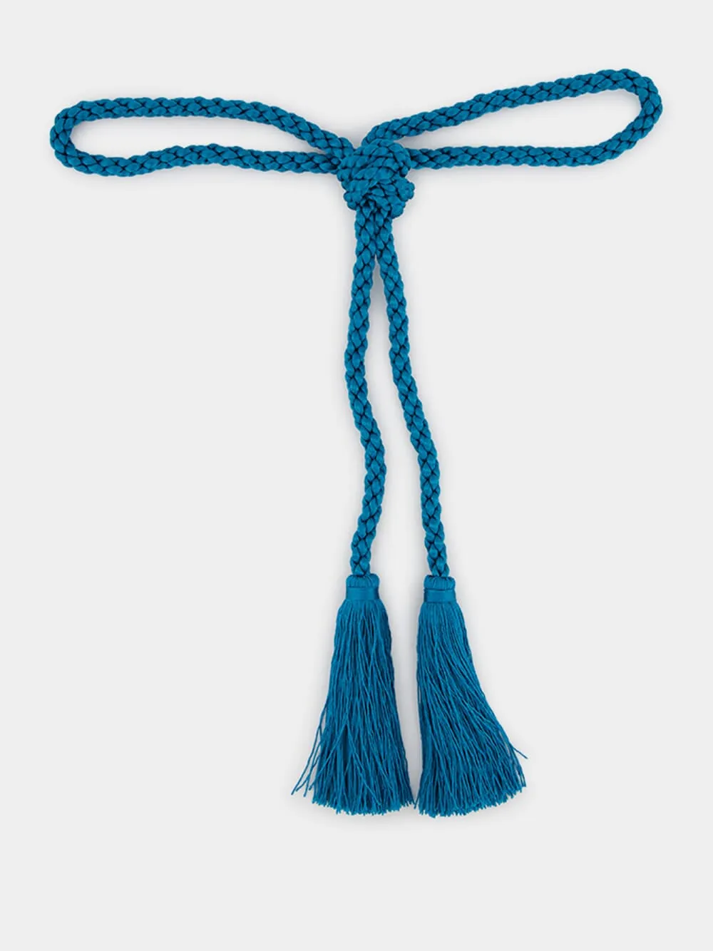 Olivina Blue Smooth Rope Belt sold by Fashion Clinic product image thumbnail 4