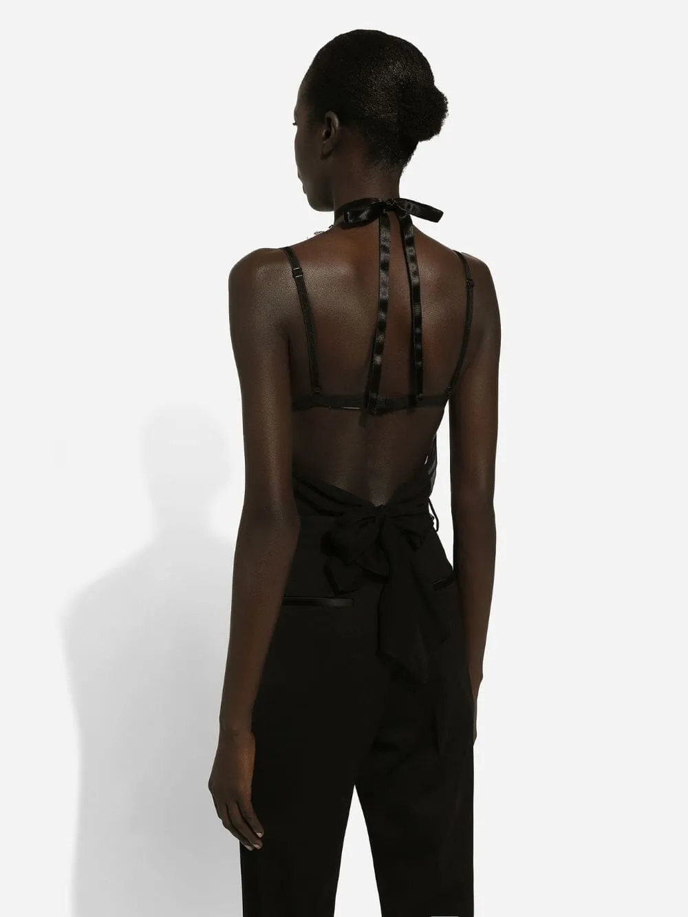 Chiffon Halterneck Flower Top sold by Fashion Clinic product image thumbnail 4