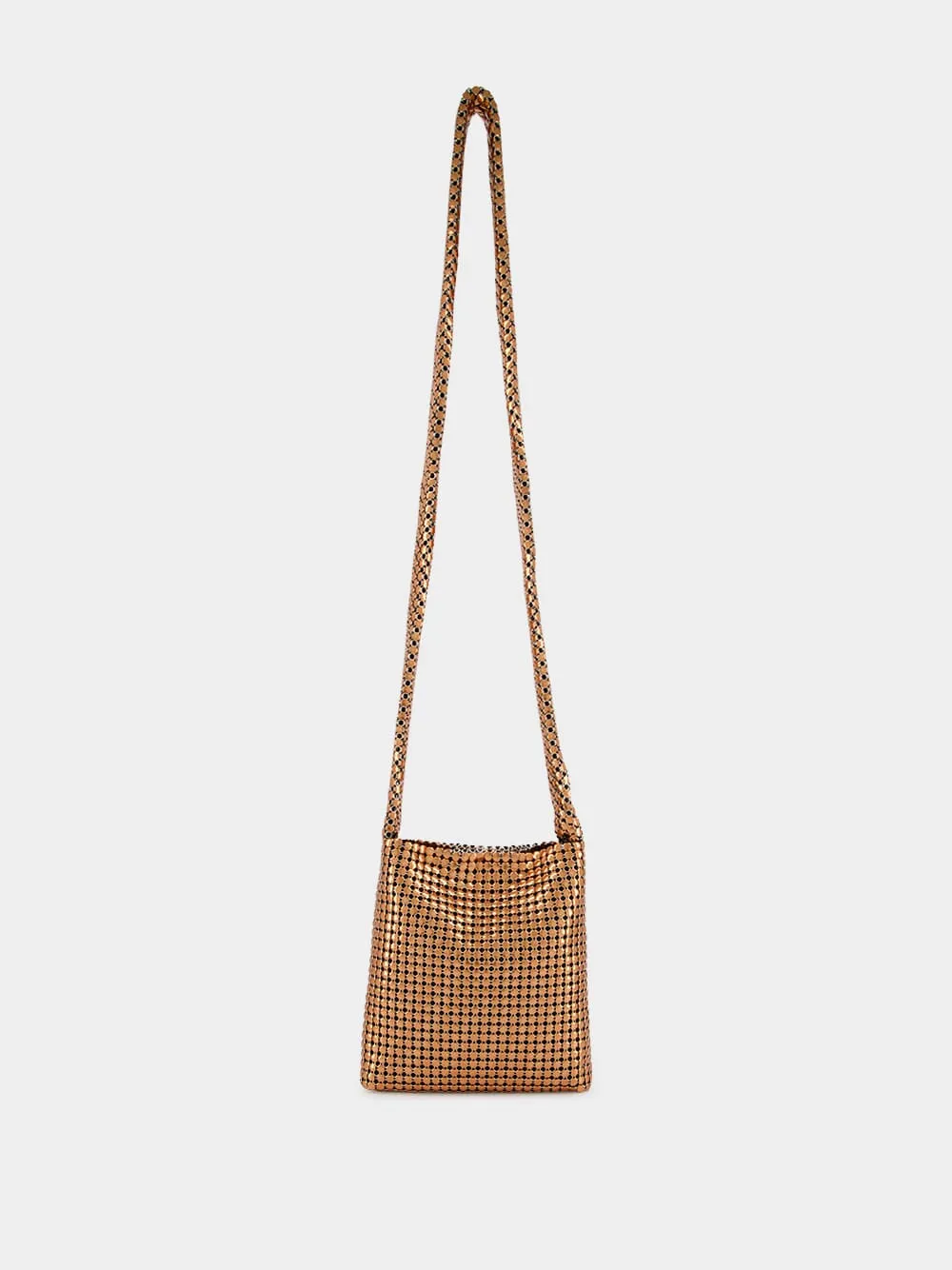 Copper Pixel Chainmail Bag sold by Fashion Clinic
