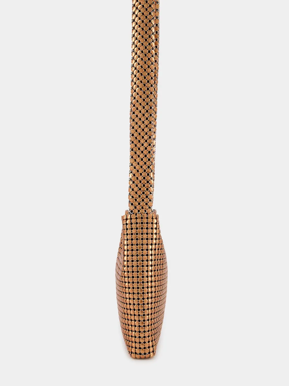 Copper Pixel Chainmail Bag sold by Fashion Clinic product image thumbnail 3