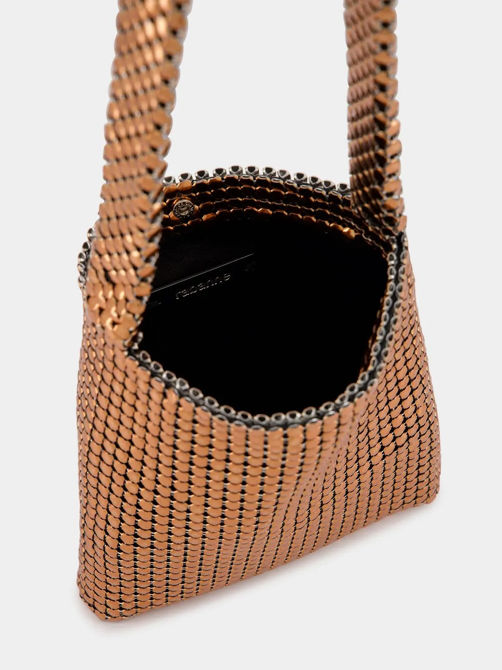Copper Pixel Chainmail Bag sold by Fashion Clinic product image thumbnail 5