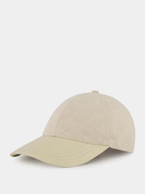GG Denim Baseball Cap sold by Fashion Clinic