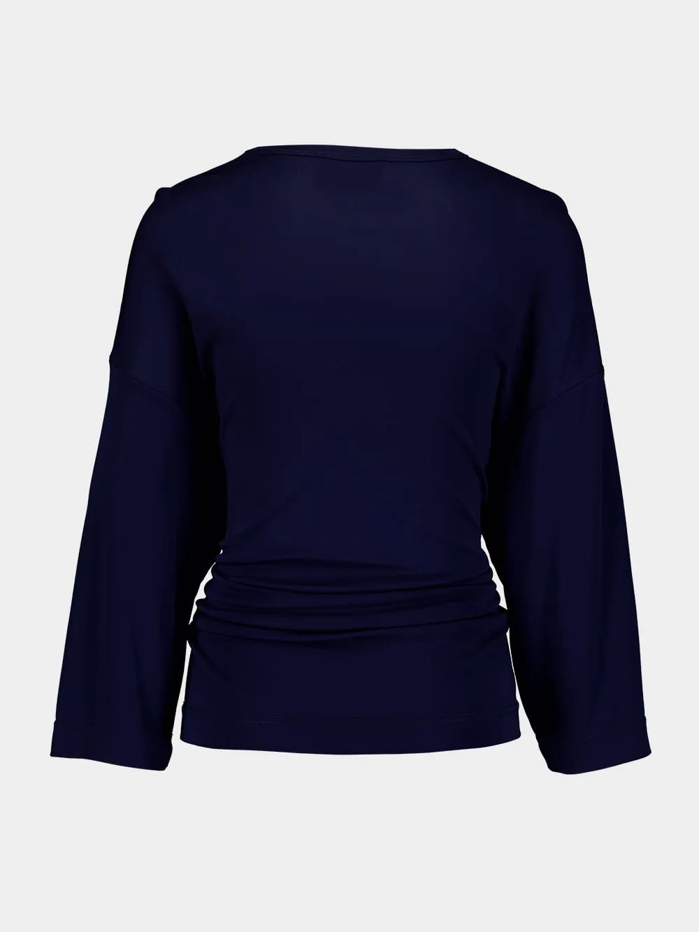 Cinched Navy Top sold by Fashion Clinic product image thumbnail 2