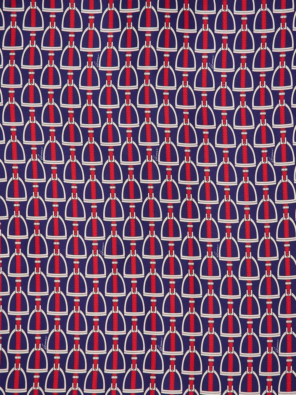 Horsebit Print Silk Shirt sold by Fashion Clinic product image thumbnail 5