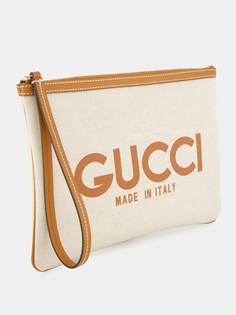 Beige Gucci Print Clutch sold by Fashion Clinic product image thumbnail 2