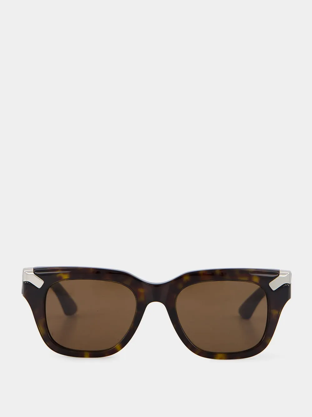 Havana Punk Rivet Square Sunglasses sold by Fashion Clinic