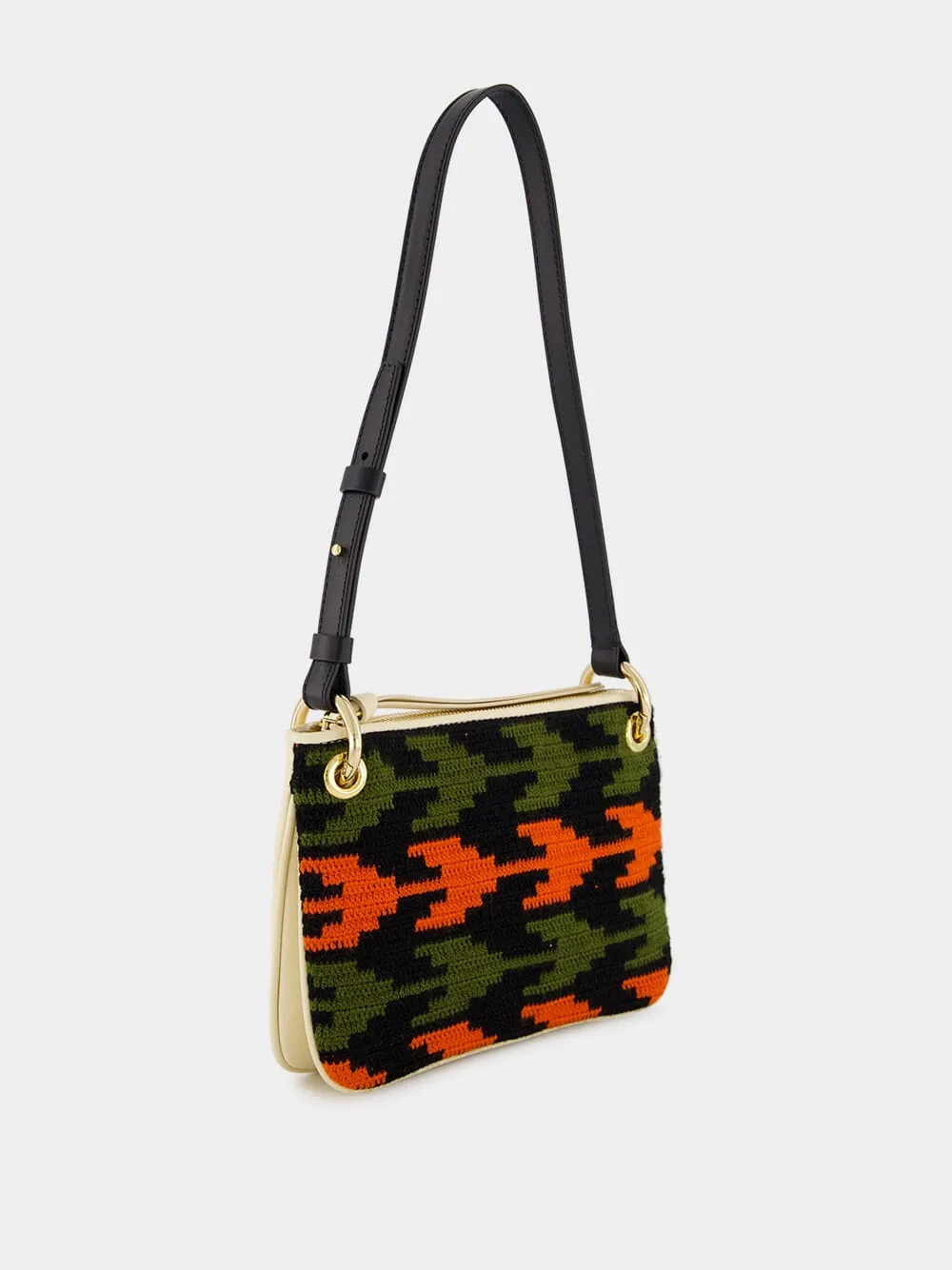 Tasca Arrow-Patterned Orange Bag sold by Fashion Clinic product image thumbnail 3