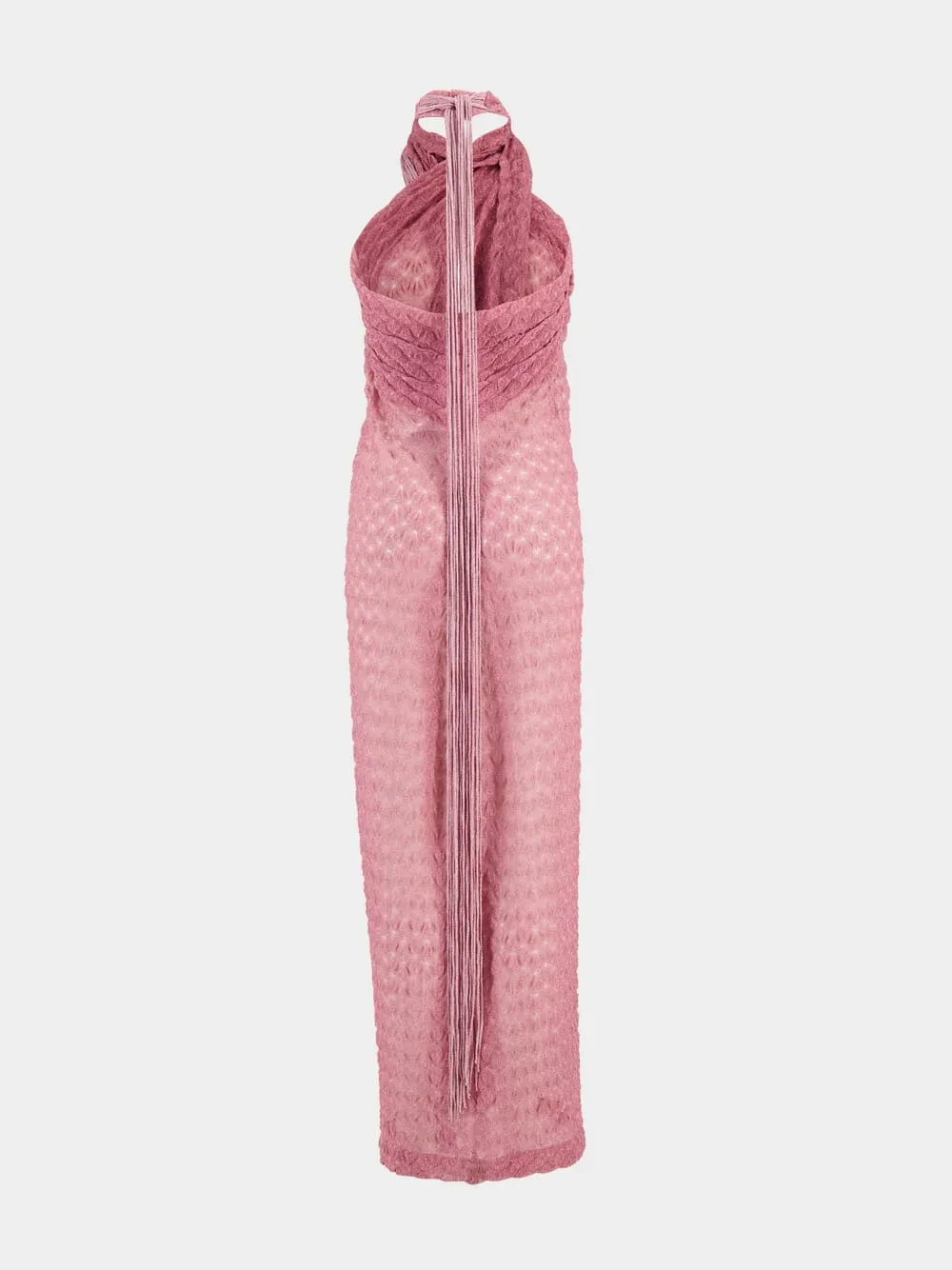 Lamé Lace-Effect Sarong Cover-Up sold by Fashion Clinic product image thumbnail 3