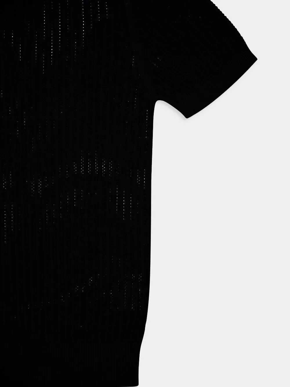 Rino Chain Stitch Knit Polo sold by Fashion Clinic product image thumbnail 5